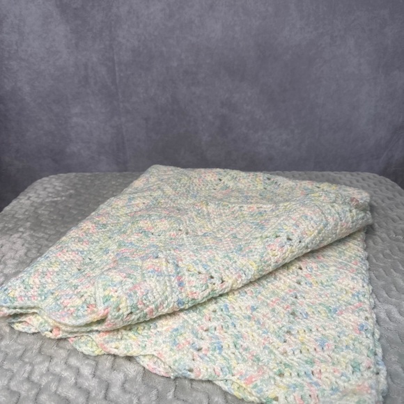 Handmade Baby Blanket Quilt 36 inches by 36 inches - Picture 3 of 3